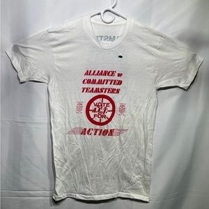 Vintage Alliance of Committed Teamsters Vote For Action Adult Graphic Tee.